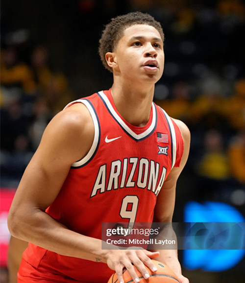  Mens Youth Arizona Wildcats #9 Carter Bryant Red College Basketball Game Jersey 