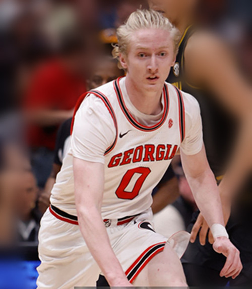  Mens Youth Georgia Bulldogs #0 Blue Cain White Retro College Basketball Game Jersey 