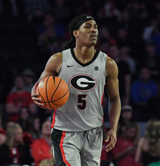  Mens Youth Georgia Bulldogs #5 Silas Demary Jr. Gray College Basketball Game Jersey 