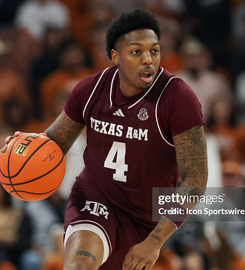  Mens Youth Texas A&M Aggies #4 Wade Taylor IV  Maroon College Basketball Game Jersey 