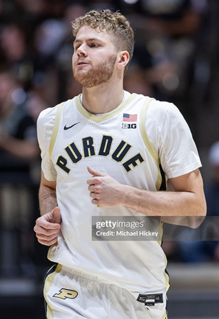  Mens Youth Wisconsin Badgers #1 Caleb Furst White College Basketball Game Jersey 