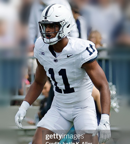  Penn State Nittany Lions #11 LaVar Arrington II White College Football Game Jersey 