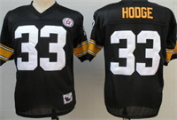  Pittsburgh Steelers #33 Hodge Black Throwback Jersey  