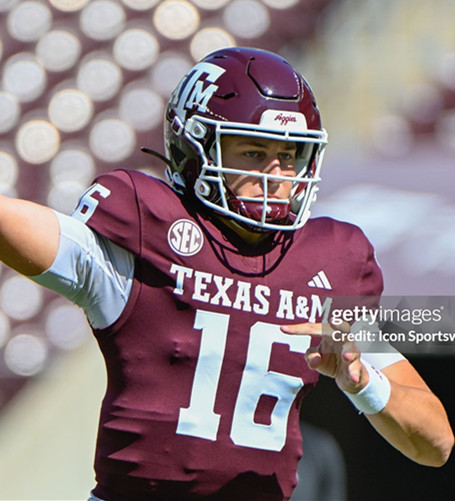  Texas A&M Aggies #16 Miles O'Neill Maroon College Football Game Jersey 