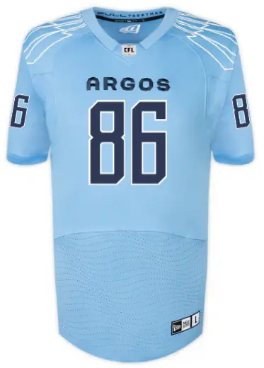  Toronto Argonauts #86 Damonte Coxie Blue Home Jersey 
