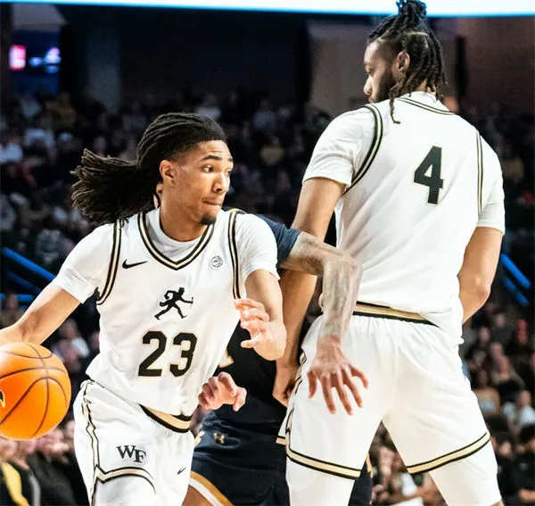  Wake Forest Demon Deacons Custom 2025 White College Basketball Game Jersey 