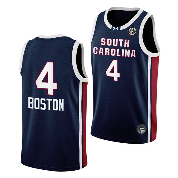  Women's South Carolina Gamecocks #4 Aliyah Boston 2023-24 Black Away Women's Basketball Jersey 