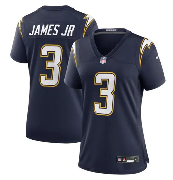  Womens Los Angeles Chargers #3 Derwin James  Jr.  Nike Navy Alternate Super Chargers Vapor F.U.S.E. Limited Jersey 
