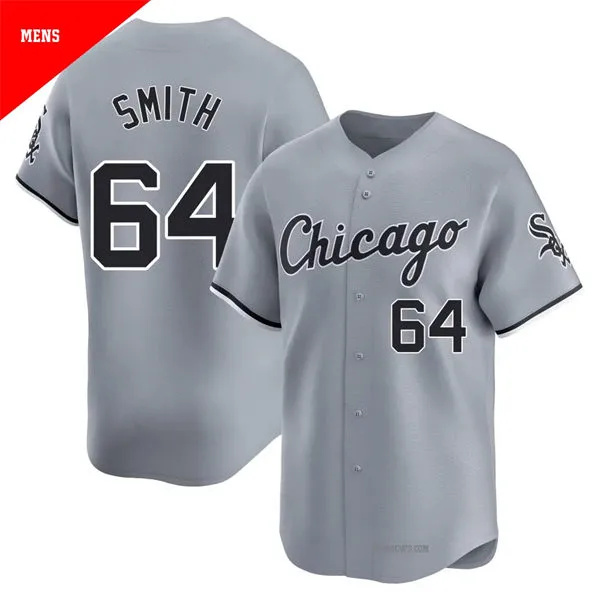  Youth Chicago White Sox #64 Shane Smith  Nike Gray Road Limited Jersey 