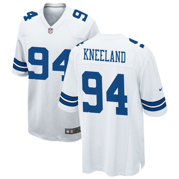  Youth Dallas Cowboys #94 Marshawn Kneeland White Limited Jersey 