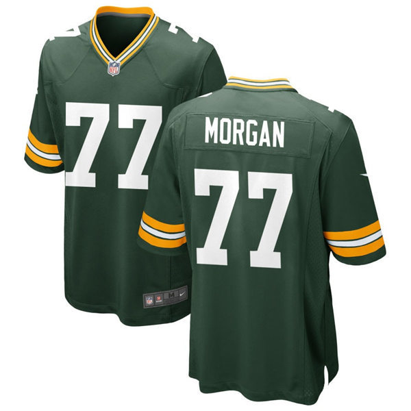  Youth Green Bay Packers #77 Jordan Morgan Nike Green Vapor Limited Player Jersey 