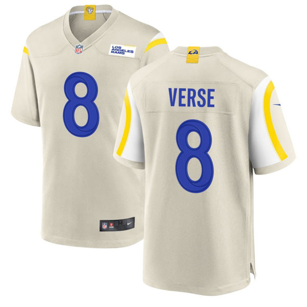  Youth Los Angeles Rams #8 Jared Verse  Nike Bone Limited Jersey 