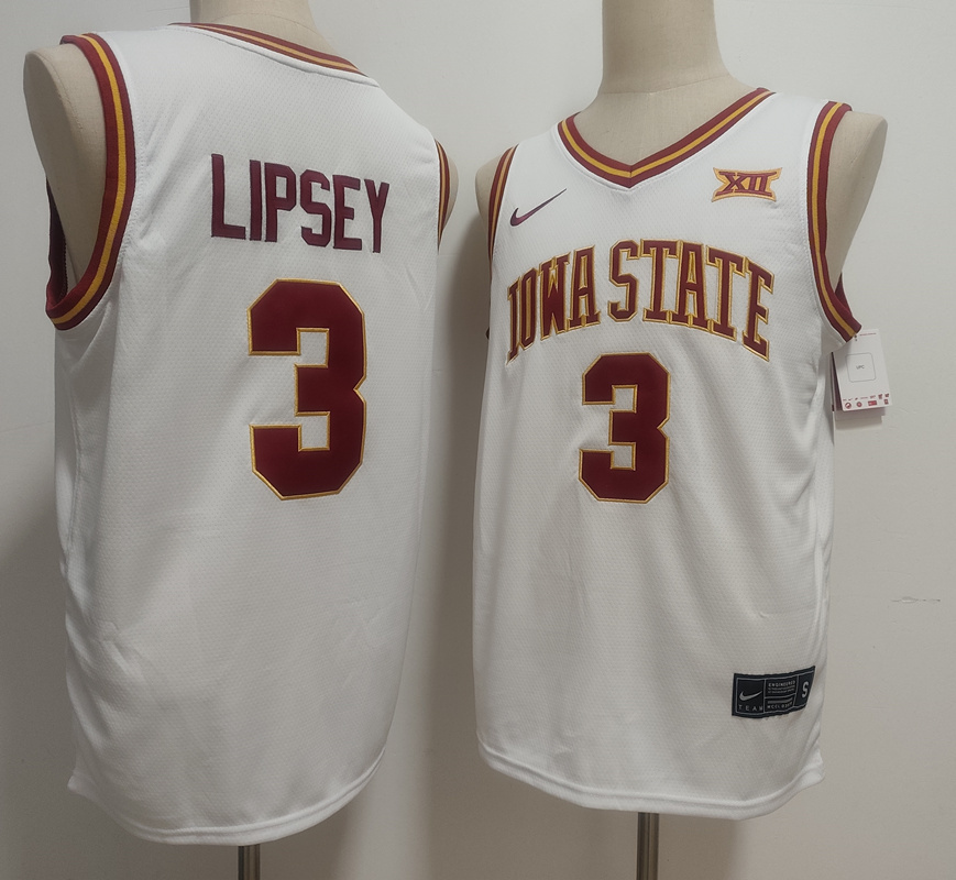 爱和华旋风篮球 Iowa State Cyclones #3 Tamin Lipsey