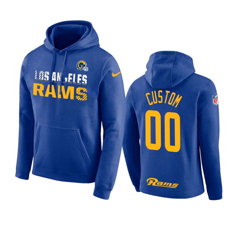 00 blue custom hoodie