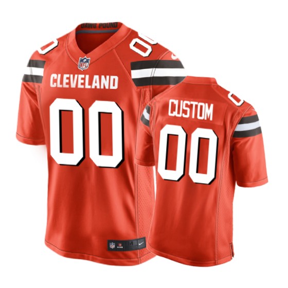 00 orange custom jersey