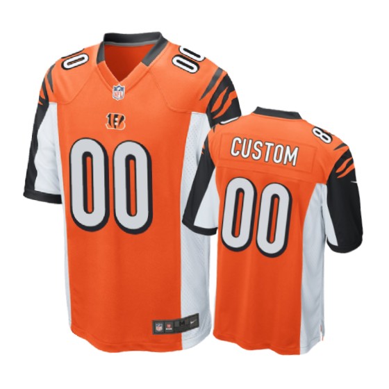 00 orange custom jersey