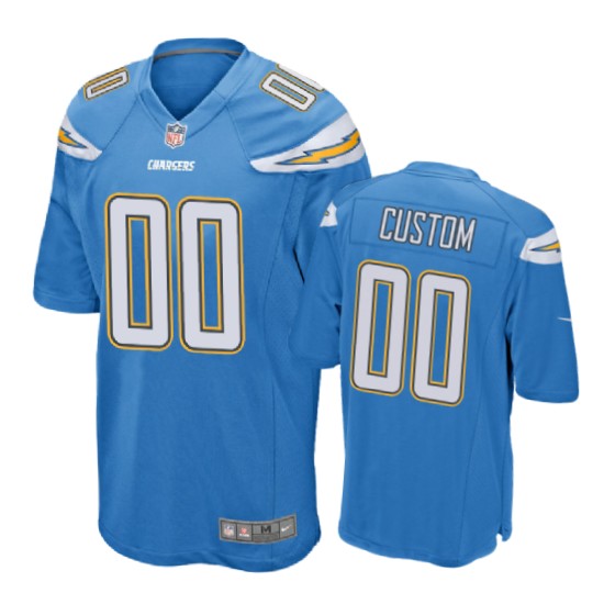 00 powder blue custom jersey