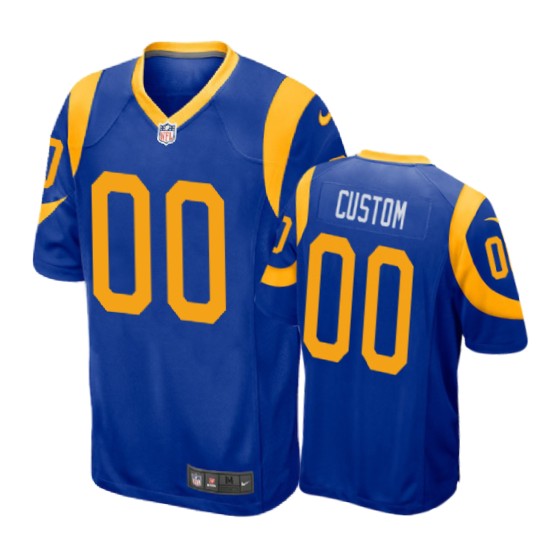 00 royal custom jersey
