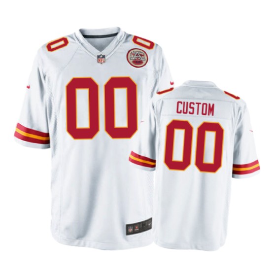 00 white custom jersey