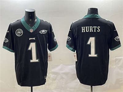 1 hurts with patch black jerseys3