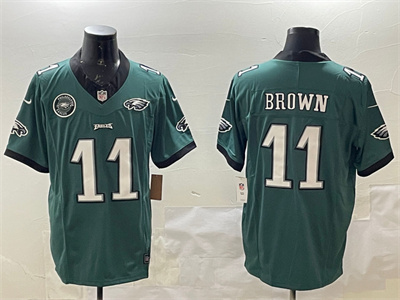 11 brown green