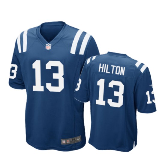 13 royal blue t.y. hilton jersey