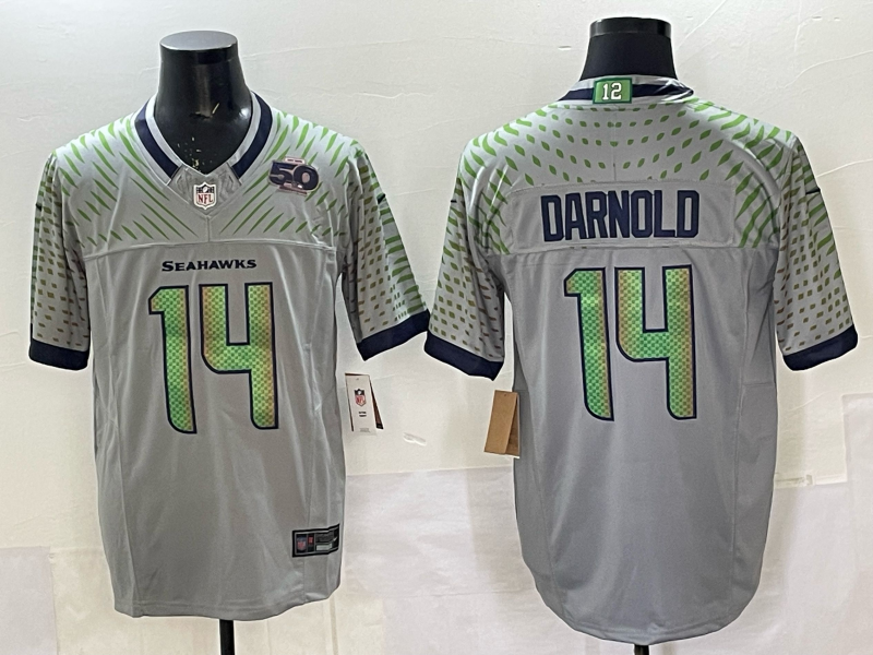 14 Darnold with 50th patch