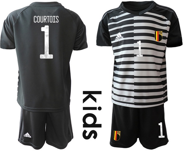 Kids Belgium Short Soccer Jerseys 004