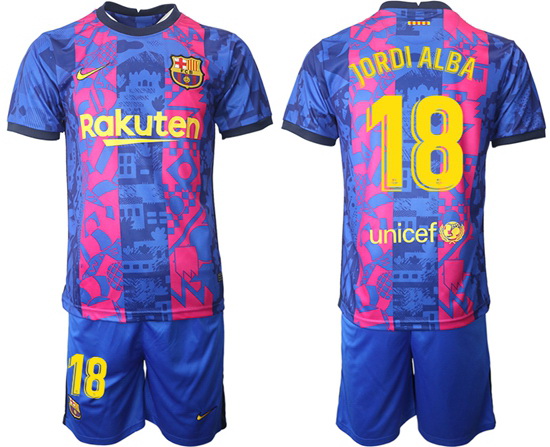 Men Barcelona Soccer Jersey 010