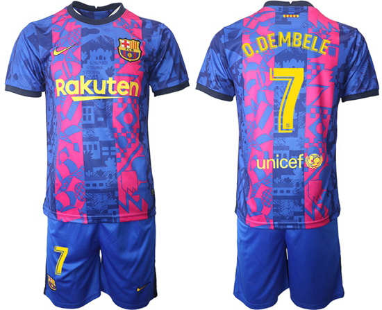 Men Barcelona Soccer Jersey 021