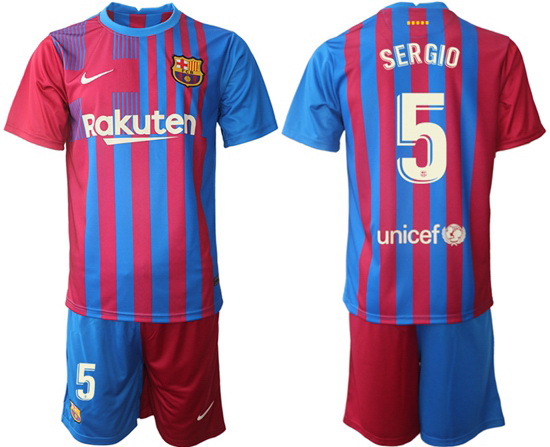 Men Barcelona Soccer Jersey 083