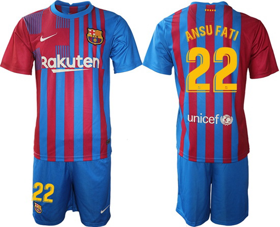 Men Barcelona Soccer Jersey 093
