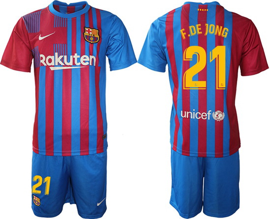Men Barcelona Soccer Jersey 095