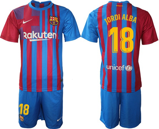 Men Barcelona Soccer Jersey 098