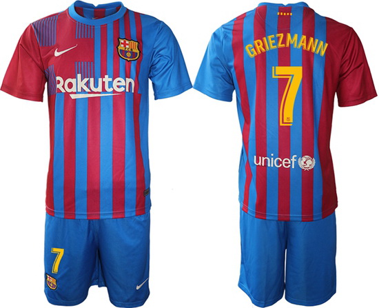 Men Barcelona Soccer Jersey 109