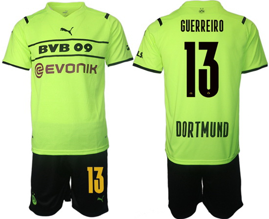 Men Borussia Dortmund Soccer Jersey 013