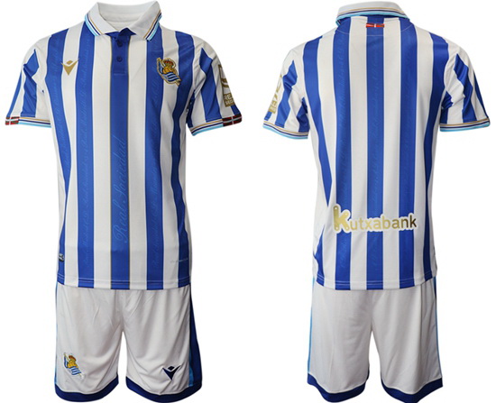 Men Camiseta Macron de Real Sociedad Soccer Jersey