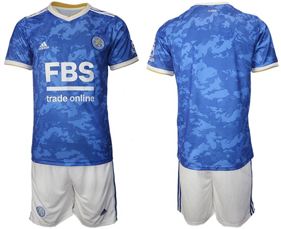 Men Leicester City Soccer Jersey 023