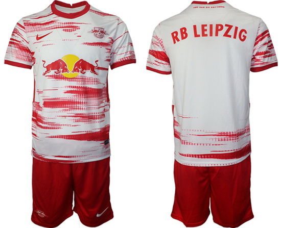 Men Leipzig Red Bulls Soccer Jersey 003 Customized