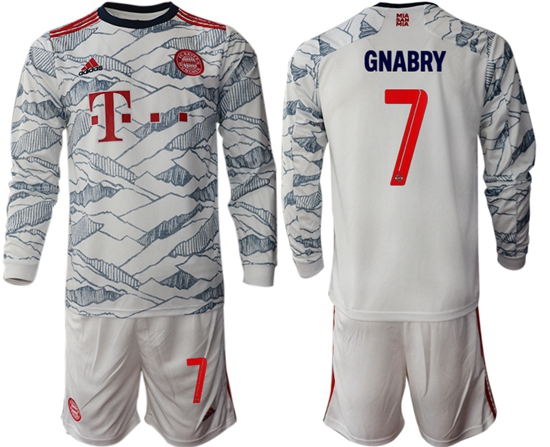 Men Bayern Long Sleeve Soccer Jerseys 533