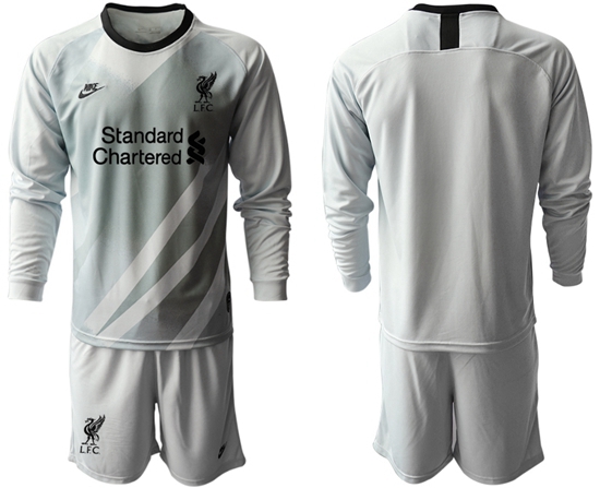 Men Liverpool Long Sleeve Soccer Jerseys 526