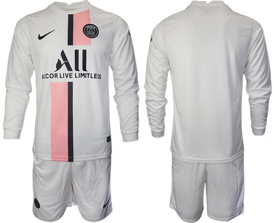 Men Paris Saint Germain Long Sleeve Soccer Jerseys 533