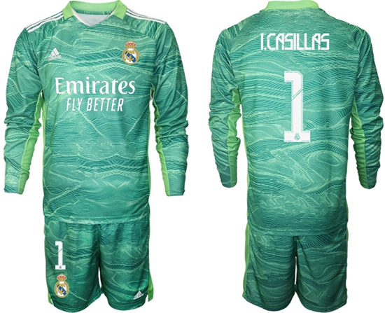 Men Real Madrid Long Sleeve Soccer Jerseys 548