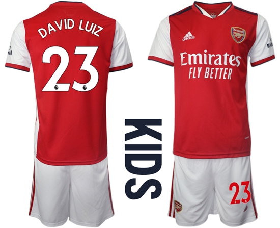Kids Arsenal Soccer Jerseys 006