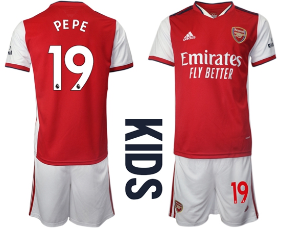 Kids Arsenal Soccer Jerseys 008
