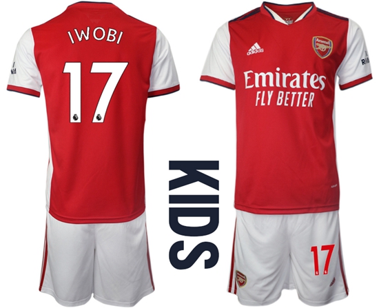 Kids Arsenal Soccer Jerseys 010