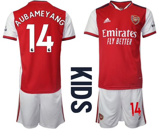 Kids Arsenal Soccer Jerseys 012