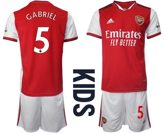 Kids Arsenal Soccer Jerseys 024