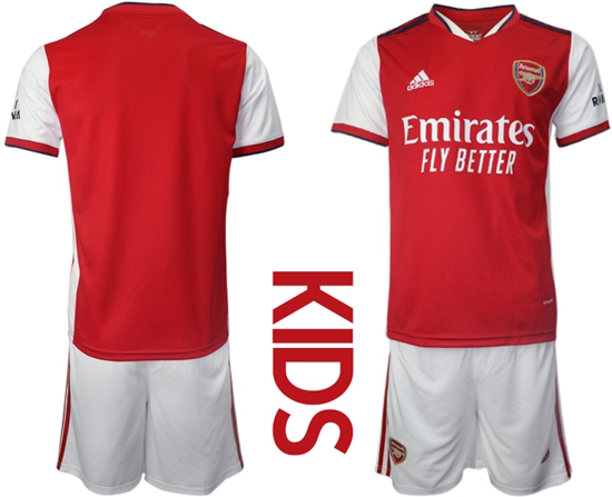 Kids Arsenal Soccer Jerseys 025