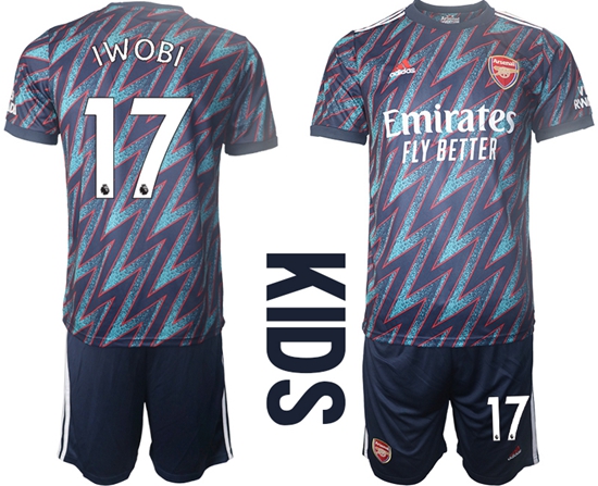 Kids Arsenal Soccer Jerseys 028